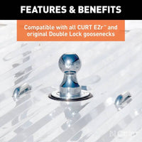 Curt Double Lock 2-5/16" Gooseneck Ball  • 60616