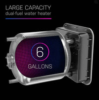 GE Appliances Profile 6 Gallon RV Dual Fuel Water Heater  • PR06DSATBA