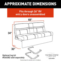 Thomas Payne RV Jackknife Sofa - 68" Millbrae  • 2020129837