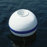Taylor Made Sur-Moor 18" White/Blue Mooring Shackle Buoy  • 46818