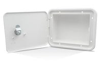Thetford B&B Molders 5-7/8" Multi-Purpose Hatch with Flat Back, Polar White  • 94310