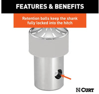 Curt OEM Puck System 2-5/16" Gooseneck Kit, Chevy, GMC, Ford, Nissan, 38K  • 60639