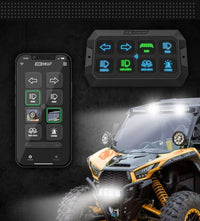 XK Glow XK Command Off Road Switch Panel with Bluetooth-Controlled App  • XK-CMD-KIT