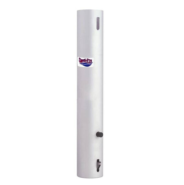 Attwood 238 Series 13" H x 2-3/8" D Aluminum Extension Fixed Post  • 238613-1