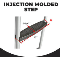 Stromberg Carlson Interior Bunk Ladder, 66", Black  • LA-2021466B