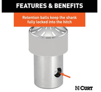 Curt OEM Puck System 2-5/16" Gooseneck Kit, RAM, 38K  • 60638