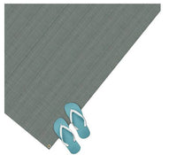 Carefree Dura-Mat 12'W x 8'L Gray Woven Bonded Vinyl Awning Mat  • 181271