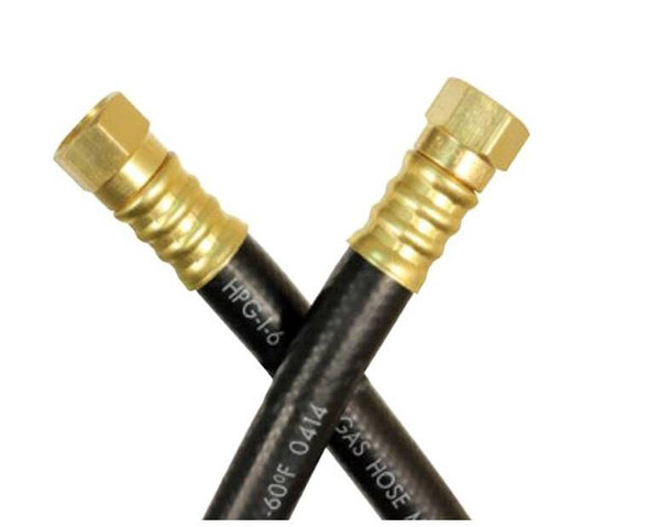 JR Products 144" OEM 3/8" LP Gas Hose (3/8" Female Swivel to 3/8" Female Swivel)  • 07-31635