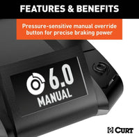 Curt Assure Proportional Trailer Brake Controller W/dynamic Screen  • 51160