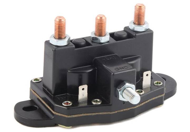 AP Products 12V DC Polarity Reversing Trombetta Solenoid for Permanent Magnet Winch And Reversible Motors  • 014-136046