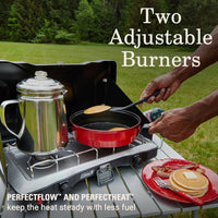 Coleman Triton+ 2-Burner Propane Gas Camping Stove  • 2157318