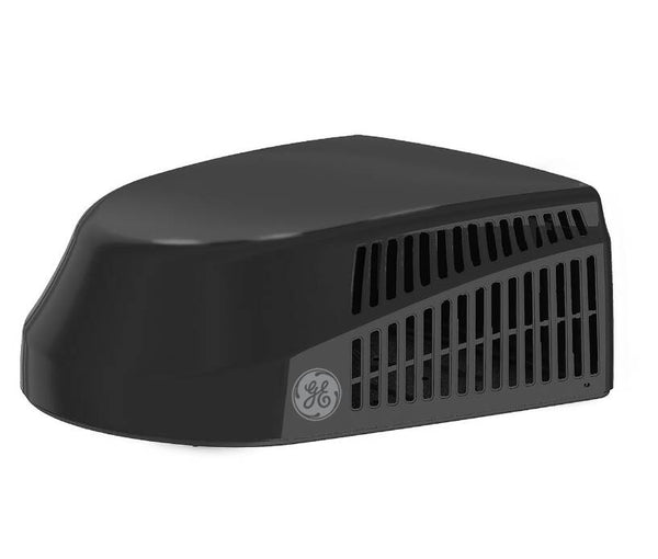 GE Appliances RV Air Conditioner with Heat Pump, 15000 BTU, Black  • ARH15AACB