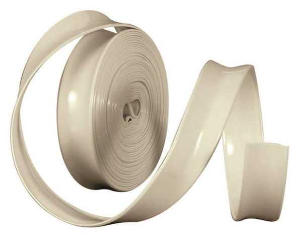 Camco Vinyl Trim Insert, 1" x 100' Colonial White  • 25222