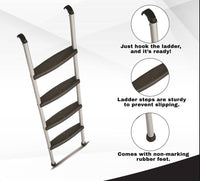 Stromberg Carlson Interior Bunk Ladder, 66", Black  • LA-2021466B