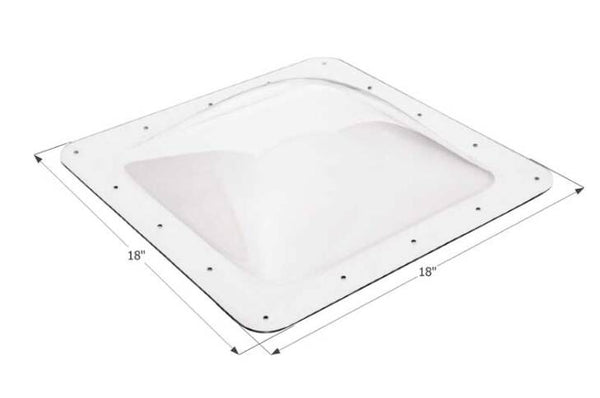 Icon RV Skylight 14" x 14" - Clear  • 01818