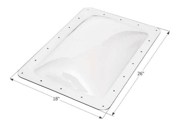 Icon RV Skylight 22" x 14" - Clear  • 01820