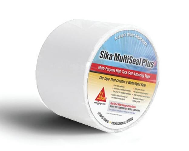 AP Products Sika Multiseal Plus White Thermoplastic Polyolefin Seal 4"x50'  • 017-413828