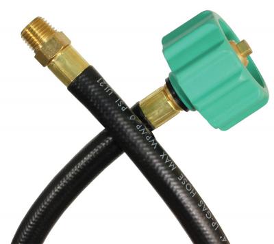 JR Products Pigtail LP Gas Hose 20" (ACME Nut to 1/4" Male Thread)  • 07-30865