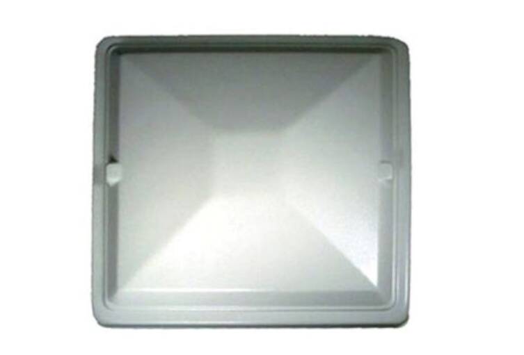 Heng's 25" x 18" White Escape Hatch Vent Lid for Jensen Escape Hatches • White • J294X18WH