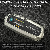 CTEK MUS 4.3 Test & Charge - 12V Fully Automatic Charger and Tester  • 56-959