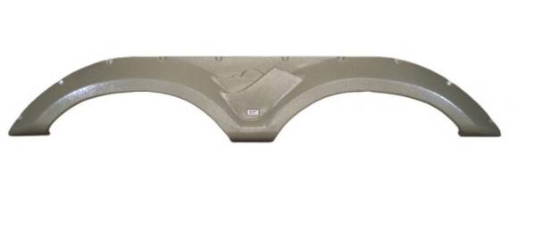 Icon 74-5/8"L x 12"H (6-3/8" Arch Heigh) Champagne Tandem Fender Skirt for Keystone Montana Mountaineer  • 12256