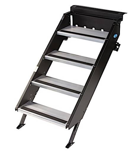 MORryde StepAbove RV Steps for 23-3/4" to 26-1/4" Wide Doorways - 4 Steps  • STP-212