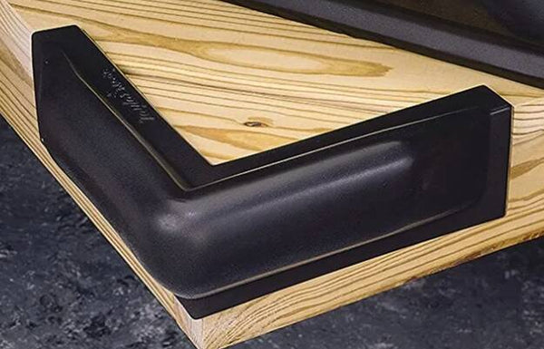 Taylor Made Dock Pro Vinyl Dock Bumper 10" x 10" Corner Mount, Black  • 46076