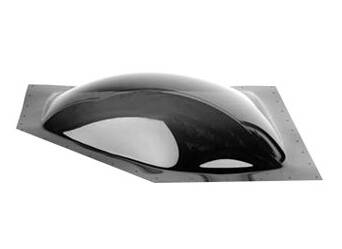 Specialty Recreation 13"W x 32"L Smoke Neo Angle Outer Skylight  • NSL2810S