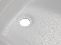 Lippert Bathtub with Left Drain; 24" x 40", White  • 209673