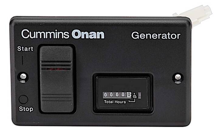 Cummins Gasoline and LP RV Generator Remote Panel Kit  • 300-4937