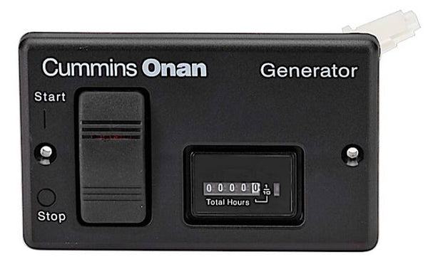 Cummins Gasoline and LP RV Generator Remote Panel Kit  • 300-4937