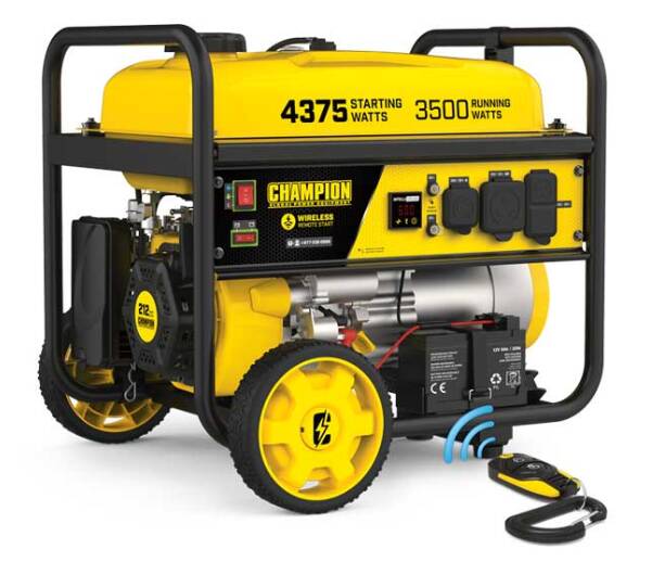 Champion Power Equipment 3500 Watt Generator With Electric Start  • 200964