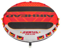 Airhead Wet N' Wild Flyer 4-Person Inflatable Towable Boat Tube  • AHFL-1671D