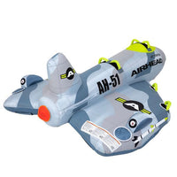 Airhead Jet Fighter 4-Person Inflatable Towable Boat Tube  • AHFJ-14