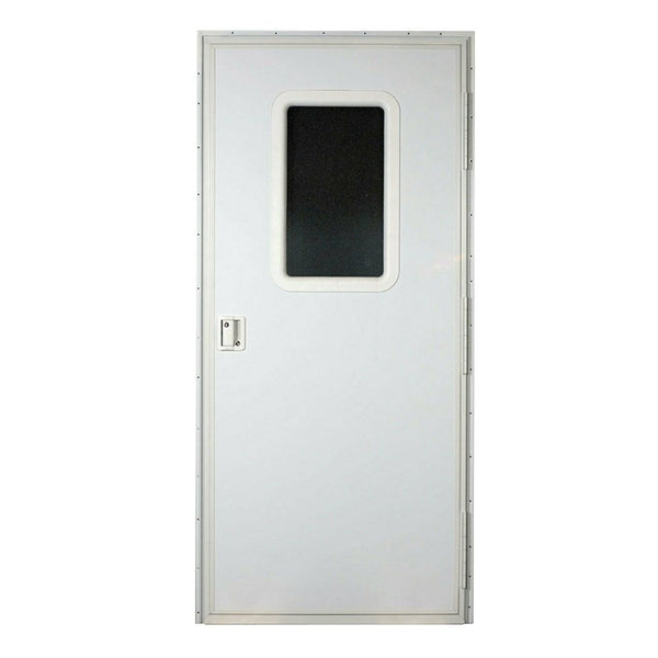 AP Products Square Entrance Door RH, 30" x 72", White  • 015-217720