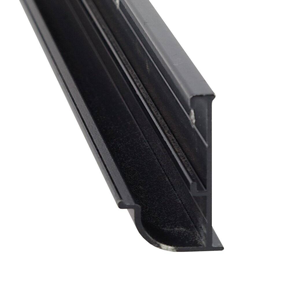 AP Products Gutter Rail Insert, 1-1/2" x 7/8" x 8', Black  • 021-56202-8