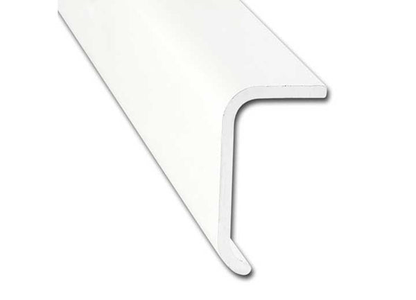 AP Products Long Leg Trim, Polar White 1-2/5" x 3/4" x 16'  • 021-86101-16