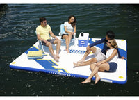 Aqua Leisure Inflatable Dock with Pump & Backpack - 10 ft. x 8 ft.  • APR20924