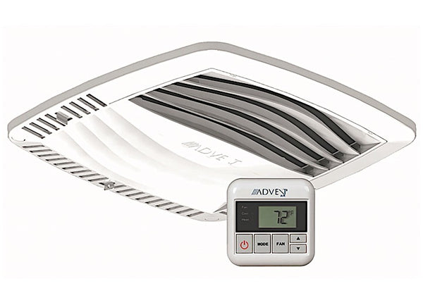 Advent Air Air Distribution Box w/ Digital Thermostat for Advent Air RV Air Conditioners, White, R32  • ACRDTH25