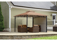 ShelterLogic Redwood Gazebo – 11 ft. x 11 ft., Bronze  • 24011