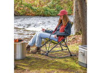 Camp & Go Soft Arm Rocking Quad Chair, Moss  • GRQR370-454-1