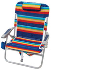 Rio The Big Boy Backpack Chair, Orange Wave  • SC537-2001-1