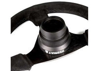 Assault Industries Suede Tomahawk Steering Wheel - No Hub - Black  • 100005SW0161