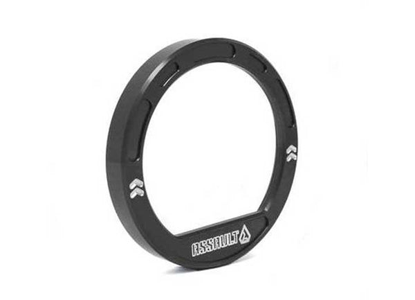Assault Industries Billet Aluminum Gauge Bezel for RZR/Ranger, Black  • 201005BA0121