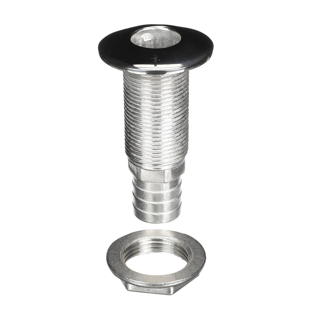 Attwood 1-1/2" Hole Stainless Steel Thru-Hull Fitting for 1" Hose  • 66548-3