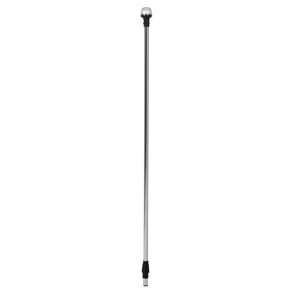 Attwood 42" White All-Round Pole Light with Articulating Anti-Glare Head  • 5330-42-7