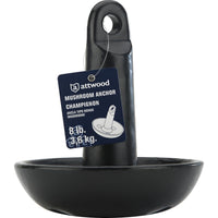 Attwood Cast Iron Mushroom Anchor, 8-Pounds  • 9941B1