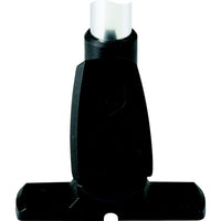 Attwood 12"  Black Plastic Horizontal Mount Fold-Down Anti-Glare All-Round Light with Base  • 5358-P12-7