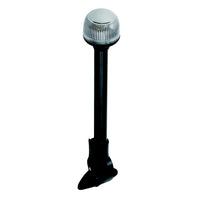 Attwood 12"  Black Plastic Horizontal Mount Fold-Down Anti-Glare All-Round Light with Base  • 5358-P12-7
