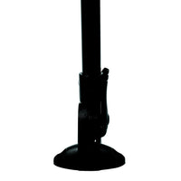 Attwood 12"  Black Plastic Horizontal Mount Fold-Down Anti-Glare All-Round Light with Base  • 5358-P12-7
